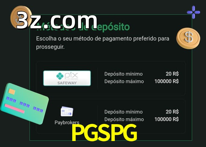 O cassino PGSPGbet oferece uma grande variedade de métodos de pagamento